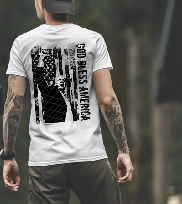 God Bless America - Trump 2024 - Unisex Tee