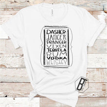 Load image into Gallery viewer, Drunk Reindeer - Handwritten - Black Ink