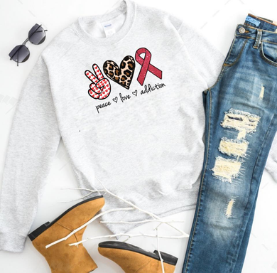 Peace. Love. Addiction