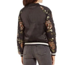 Load image into Gallery viewer, 223 - Tabby Floral Lace Bomber Jacket