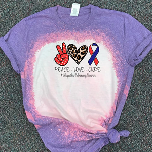 Peace. Love. Cure. #IdiopathicPulmonaryFibrosis
