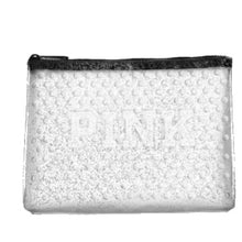 Load image into Gallery viewer, Victoria's Secret PINK Transparent Bubble Pouch Makeup Cosmetic 6063-Clear