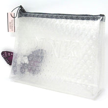 Load image into Gallery viewer, Victoria's Secret PINK Transparent Bubble Pouch Makeup Cosmetic 6063-Clear