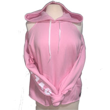 Load image into Gallery viewer, PINK Victoria's Secret Pink Long Sleeve Hoodie - Cold Shoulder - 6068