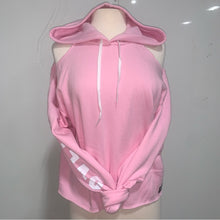 Load image into Gallery viewer, PINK Victoria's Secret Pink Long Sleeve Hoodie - Cold Shoulder - 6068