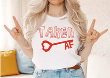 Load image into Gallery viewer, Taken AF - Red Ink