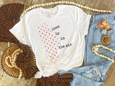 Love Is In The Air w/ Tiny Red Hearts
