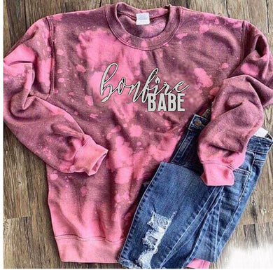 Bonfire Babe - Silver Ink