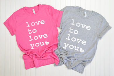 Love To Love You - White Ink