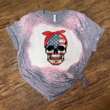 Load image into Gallery viewer, American Flag Skull w/ Bandana - 13 Style Options