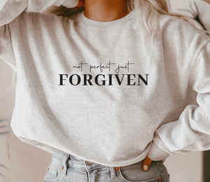 Not Perfect Just Forgiven - Black Ink