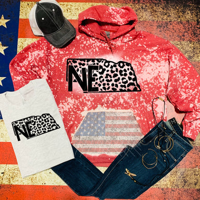 NE w/ Leopard - Nebraska - 3 Style Options