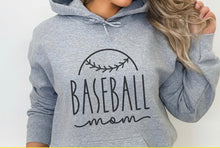 Load image into Gallery viewer, Baseball Mom - Black Ink