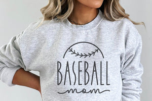 Baseball Mom - Black Ink