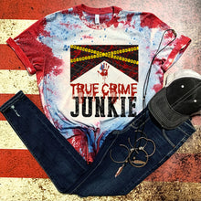 Load image into Gallery viewer, True Crime Junkie w/ Blood &amp; Crime Scene Tape