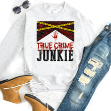 Load image into Gallery viewer, True Crime Junkie w/ Blood &amp; Crime Scene Tape