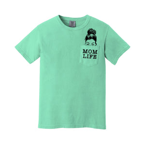 Mom Life - Pocket - Short Sleeve