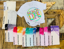 Load image into Gallery viewer, Beach Life - Tie-Dye w/ Circle