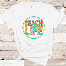Load image into Gallery viewer, Beach Life - Tie-Dye w/ Circle