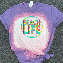 Load image into Gallery viewer, Beach Life - Tie-Dye w/ Circle