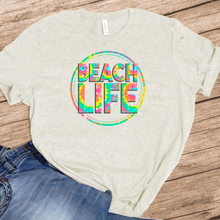 Load image into Gallery viewer, Beach Life - Tie-Dye w/ Circle