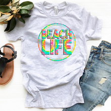 Load image into Gallery viewer, Beach Life - Tie-Dye w/ Circle
