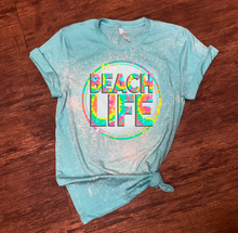Load image into Gallery viewer, Beach Life - Tie-Dye w/ Circle