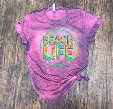 Load image into Gallery viewer, Beach Life - Tie-Dye w/ Circle