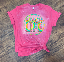 Load image into Gallery viewer, Beach Life - Tie-Dye w/ Circle