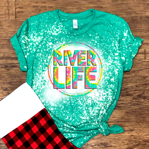 River Life - Tie-Dye w/ Circle