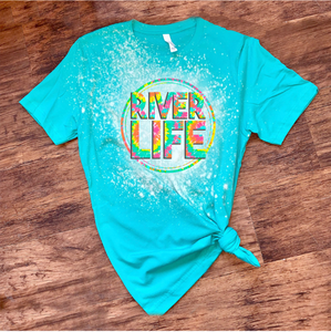 River Life - Tie-Dye w/ Circle