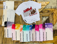 Load image into Gallery viewer, Wildcat Nation w/ Football - Red &amp; Black Text - 14 Color Options