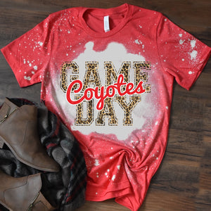 Coyotes Game Day w/ Red & Leopard Print - 14 Color Options