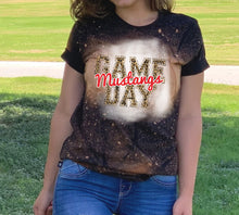 Load image into Gallery viewer, Mustangs Game Day w/ Red &amp; Leopard Print - 14 Color Options
