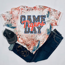 Load image into Gallery viewer, Mullins Tigers Game Day w/ Orange &amp; Blue Leopard Print - 14 Color Options