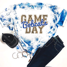 Load image into Gallery viewer, Bobcats Game Day w/ Blue &amp; Leopard Print - 14 Color Options