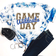 Load image into Gallery viewer, Wildcats Game Day w/ Blue &amp; Leopard Print - 14 Color Options