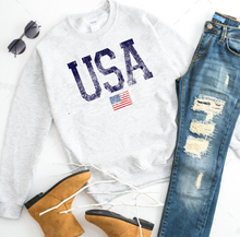 Load image into Gallery viewer, USA w/ Flag