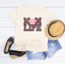 Load image into Gallery viewer, Mom Life - Pink Leopard w/ Stripes