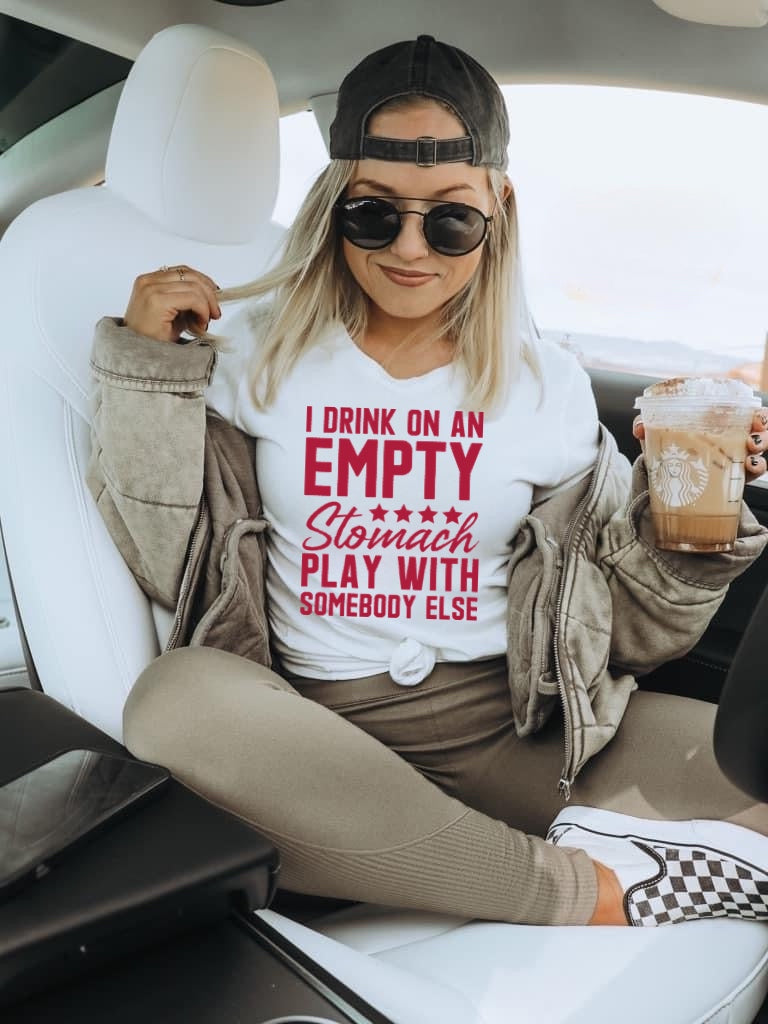 I Drink On An Empty Stomach Play With Somebody Else - Red Ink