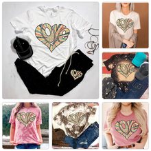 Load image into Gallery viewer, Love Heart w/ Stripes