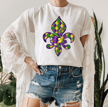 Load image into Gallery viewer, Mardi Gras - Fleur De Lis - Multi Color