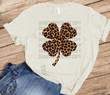 Load image into Gallery viewer, Cheetah 4-Leaf Clover