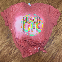 Load image into Gallery viewer, Beach Life - Tie-Dye w/ Circle