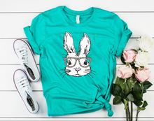Load image into Gallery viewer, Hipster Bunny - White Ink