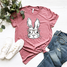 Load image into Gallery viewer, Hipster Bunny - White Ink