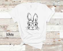 Load image into Gallery viewer, Hipster Bunny - Outline