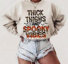 Load image into Gallery viewer, Thick Thighs and Spooky Vibes