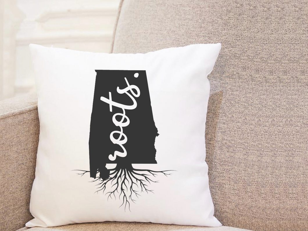 State Roots - Alabama - Pillow