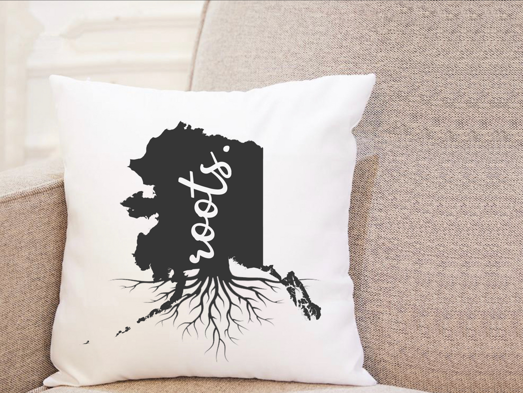 State Roots - Alaska  - Pillow